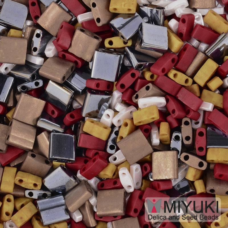 Бісер японський Miyuki TILA №mix02, Різнокольоровий (BIS-053258)