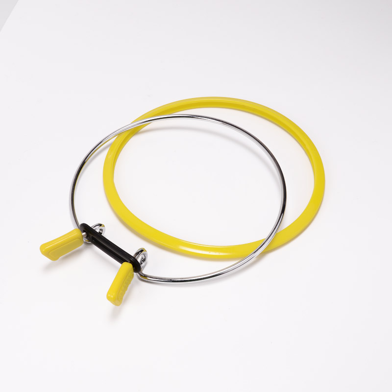 Пяльці NURGE круглі із затискачем 12,5 см, Жовті (MUL-056498)