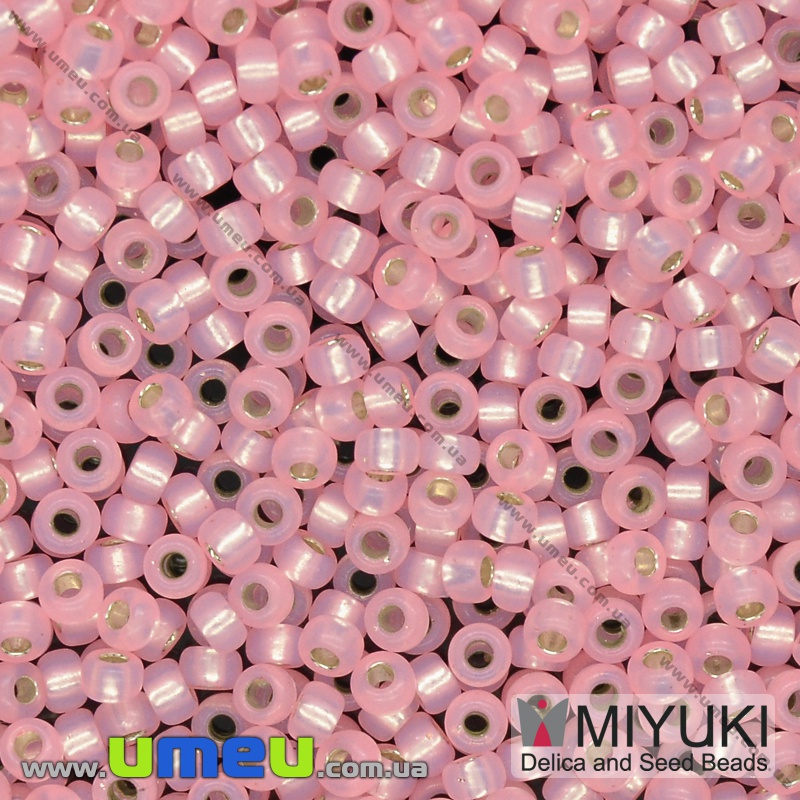 Бісер японський Miyuki круглий RR 11/0 №643, Рожевий (BIS-036703)