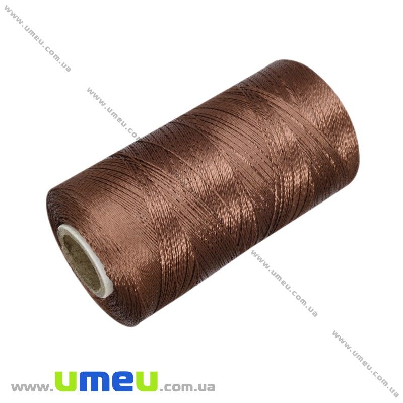 Нитки шовкові Doli, Коричневі 3865, 500 м (MUL-021610)