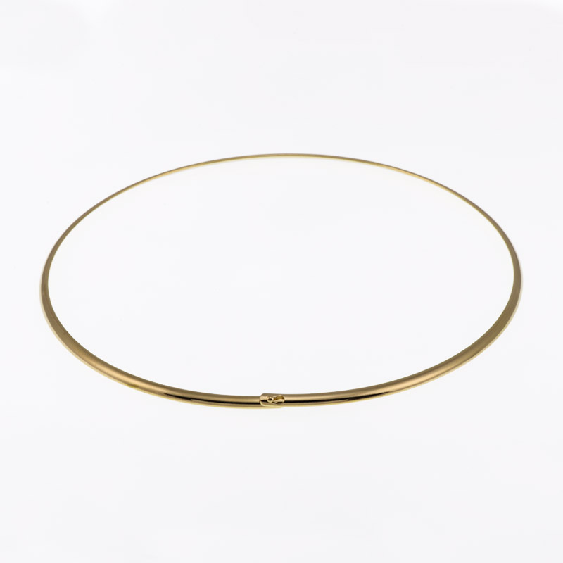 Основа на шию з нерж. ст., 13,5 см, 45 см, Покриття 18 kt (STL-056083)