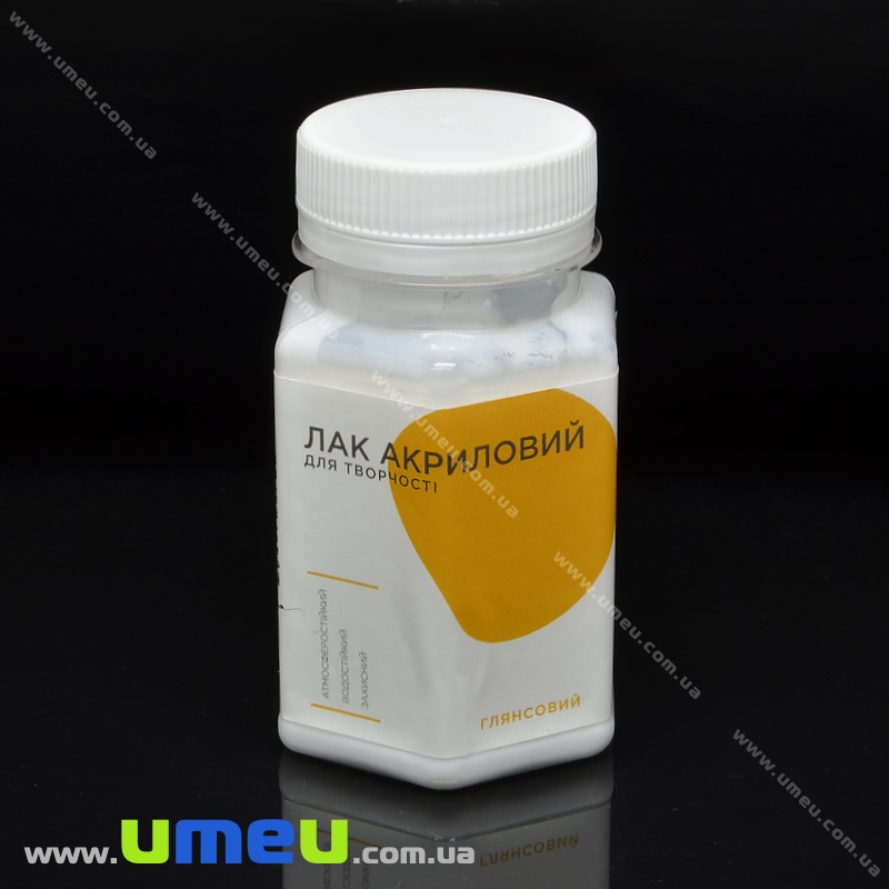 Лак акриловий для творчості, Глянцевий, 100 мл (INS-034904)