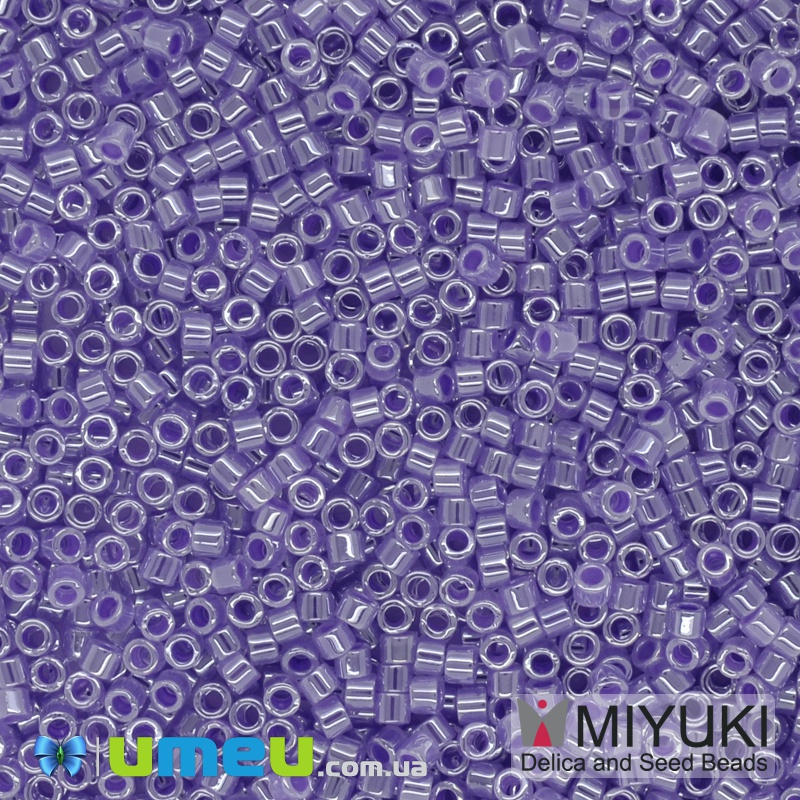 Бісер японський Miyuki Delica 11/0 DB249, Фіолетовий (BIS-038840)