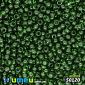 Бісер чеський 11/0 №50120 Зелений, Прозорий (BIS-044454)
