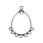 /p55471-konnektor-kaplya-na-8-otverstiy-dvuhstor-39x26-mm-antichnoe-serebro/