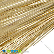 Біть плоска 1 мм, Золотиста світла (KNT-037329)