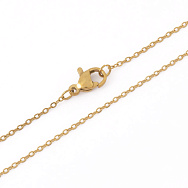 Основа на шию з нерж. ст., Золото, 1,3 мм, 60 см (STL-049582)