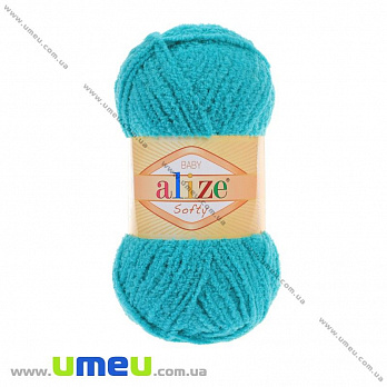 Пряжа Alize Softy 50 г, 115 м, Бірюзова 490 (YAR-023253)