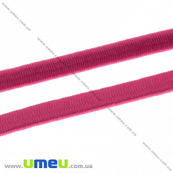 Резинка плоска 5 мм, Малинова (LEN-028581)