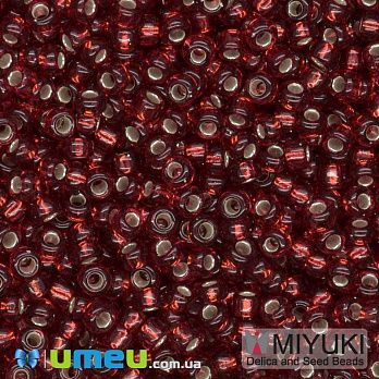 Бісер японський Miyuki круглий RR 8/0 №11, Червоний (BIS-045916)
