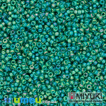 Бісер японський Miyuki круглий RR 15/0 №295, Смарагдовий (BIS-043343)
