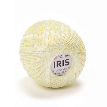 Пряжа YarnArt Iris 20 г, 138 м, Жовта світла 912 (YAR-022988)