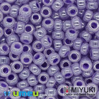 Бісер японський Miyuki круглий RR 6/0 №538, Бузковий (BIS-046032)