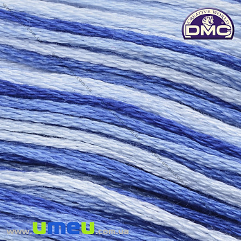 Муліне DMC 0093 Меланж синій св. (DMC-034247)
