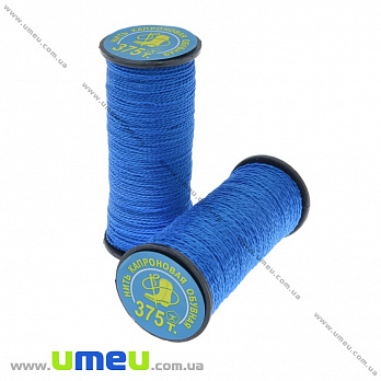 Нитка капронова (взуттєва) 375 т, Блакитна, 20 м (MUL-033847)