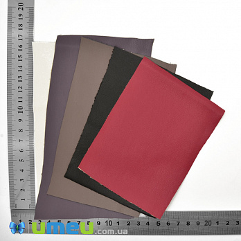 Набір штучної шкіри на замші 0,65 мм, Мікс (LTH-040969)