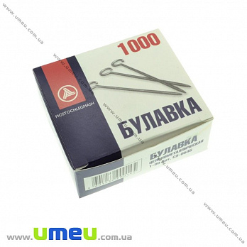 Булавки кравецькі, Срібло, 30 мм (SEW-017729)
