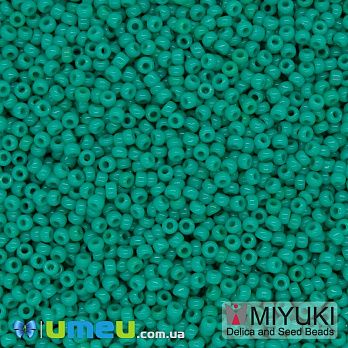 Бісер японський Miyuki круглий RR 11/0 №412, Бірюзовий (BIS-043233)