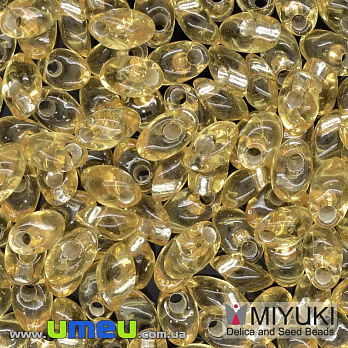 Бісер японський Miyuki LMA №3, 4х7 мм, Золотистий (BIS-036725)