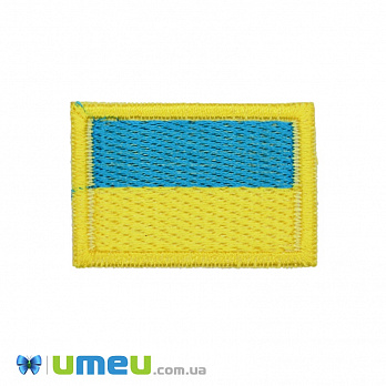 Термоаплікація Прапор України, 4х2,7 см (APL-038276)