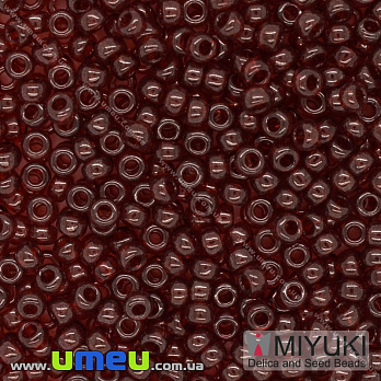 Бісер японський Miyuki круглий RR 11/0 №304, Бордовий (BIS-036670)