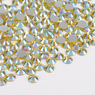 Стрази плоскі SS16 (3,8 мм), Жовті AB (STR-061345)