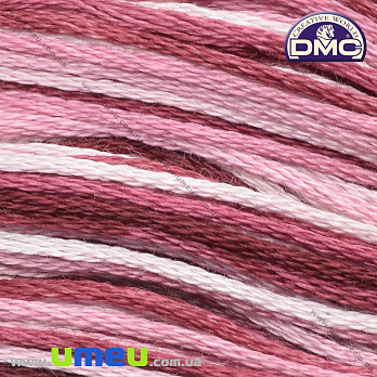 Муліне DMC 0099 Меланж рожевий (DMC-034249)