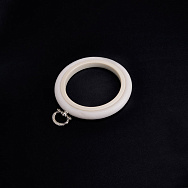 Пяльці-рамка NURGE круглі пластикові 9,5 см, Кремові (MUL-055578)