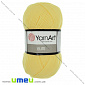 Пряжа YarnArt Elite 100 г, 300 м, Жовта 216 (YAR-025387)