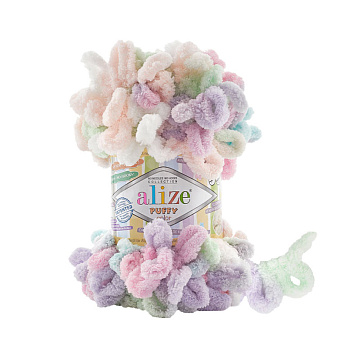 Пряжа Alize Puffy Color 100 г, 9,2 м №6526 (YAR-056912)