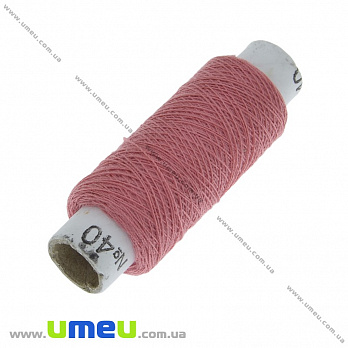 Нитка поліестерова EVRO №40, Рожева, 200 м (MUL-033850)