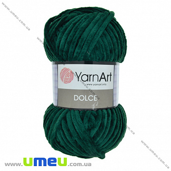 Пряжа YarnArt Dolce 100 г, 120 м, Изумрудная 774 (YAR-034966)