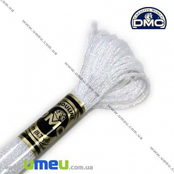 Муліне DMC Pearlescent E5200, Білий, Перламутровий ефект (DMC-006354)