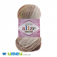 Пряжа Alize Cotton Gold Batik 100 г, 330 м, Коричнева 3300 (YAR-038340)