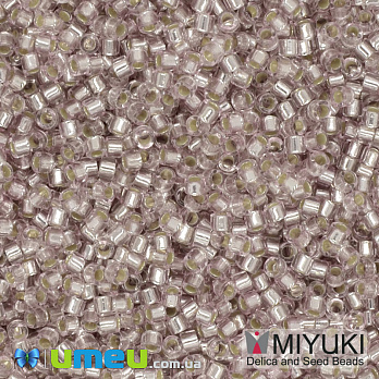 Бісер японський Miyuki Delica 11/0 DB1433, Рожевий дуже блідий (BIS-039991)