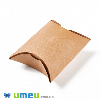 Збірна картонна коробочка, 10,5х9 см, Крафт (UPK-042945)