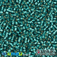 Бісер японський Miyuki Delica 11/0 DB1208, Бірюзовий (BIS-039975)