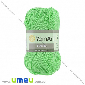 Пряжа YarnArt Etamin 30 г, 180 м, Салатова 457 (YAR-023049)