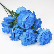 Букет гвоздики, 70 см, Синій (DIF-057789)