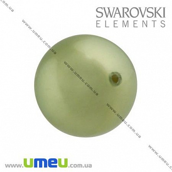 [Архів] Намистина Swarovski 5810 Light Green, 10 мм, Перламутрова (BUS-005671)