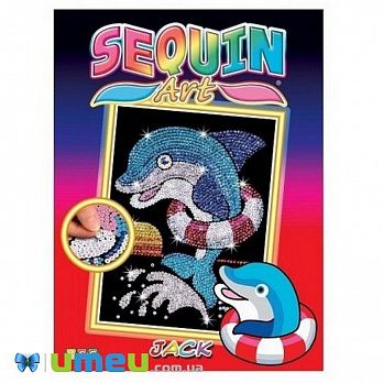 Набір для творчості Sequin Art RED Дельфін Джек (DIF-043440)