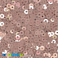 Паєтки Італія круглі плоскі, 3 мм, Пудрові №3029 Rosa Antico Metal (PAI-039141)