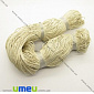 Вощений шнур (котон), 1 мм, Бежевий (LEN-005062)