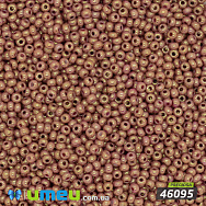 Бісер чеський 11/0, №46095, Бежевий, Перламутровий (BIS-044856)