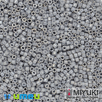 Бісер японський Miyuki Delica 11/0 DB252, Сірий (BIS-047477)