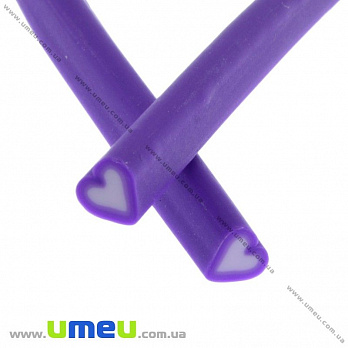 Паличка FIMO Серце фіолетове, 50 мм (DIF-015545)
