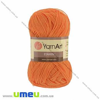 Пряжа YarnArt Etamin 30 г, 180 м, Помаранчева 446 (YAR-025077)