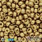 Бісер японський Miyuki круглий RR 6/0 №4202, Duracoat Galvanized, Золотистий (BIS-046038)