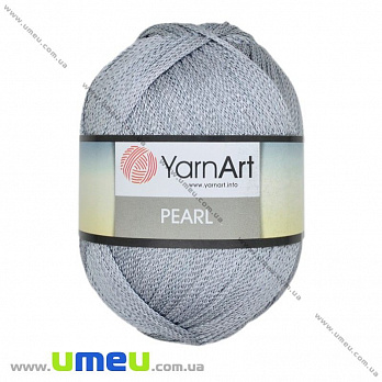 Пряжа YarnArt Pearl 90 г, 270 м, Серая 114 (YAR-025341)