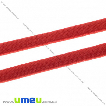Резинка плоска 5 мм, Червона (LEN-028579)
